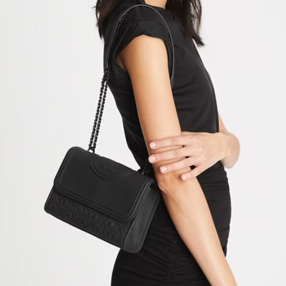 Tory Burch Small Fleming Matte Convertible Shoulder Bag